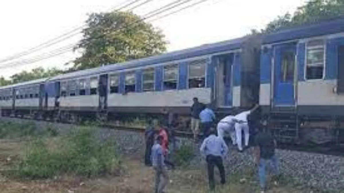 Train accident in colombo